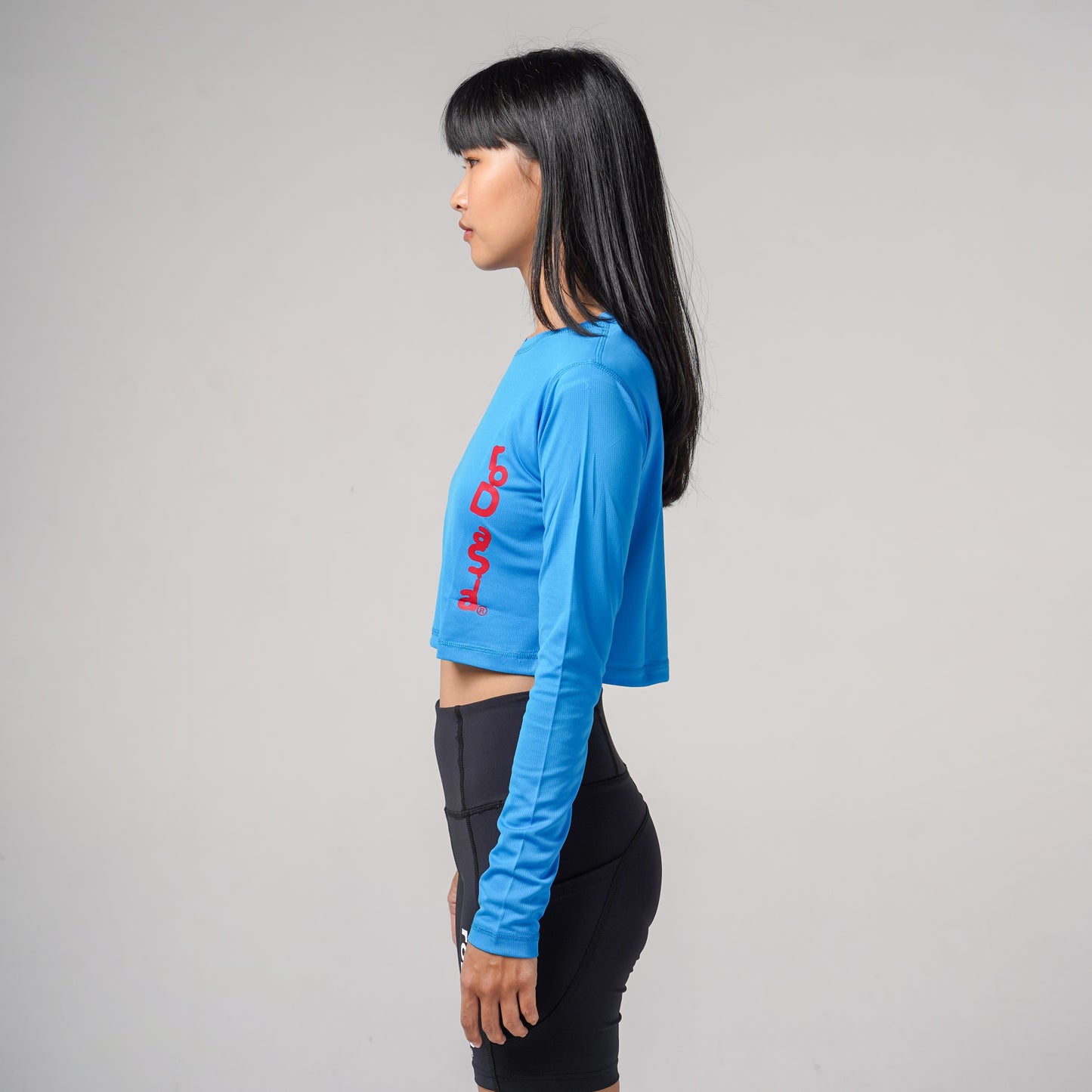 Run Long Sleeve Crop Top Women | More Than Miles | Baju Olahraga Wanita