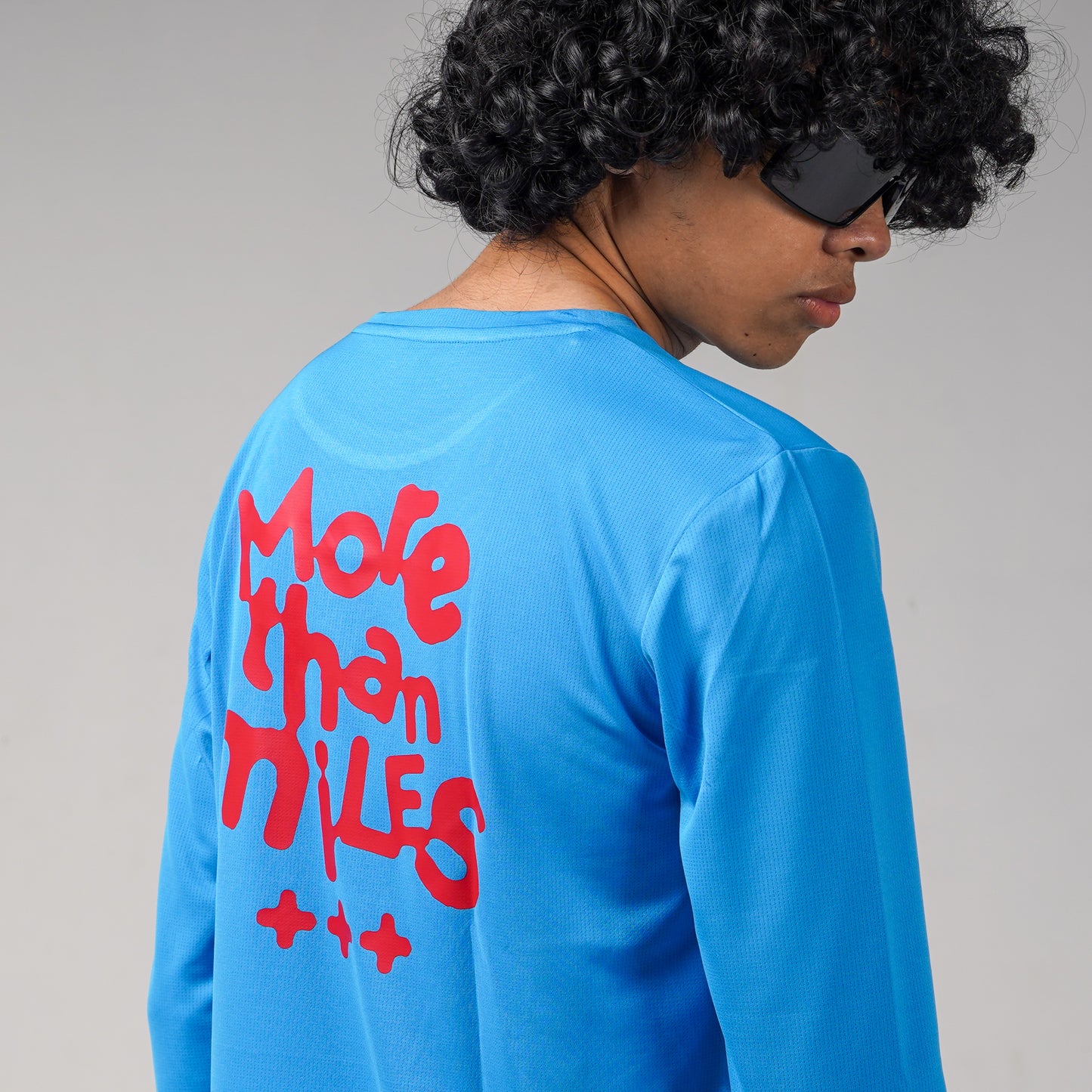 Long Sleeve Running T-Shirt Men | More Than Miles | Baju Olahraga Pria