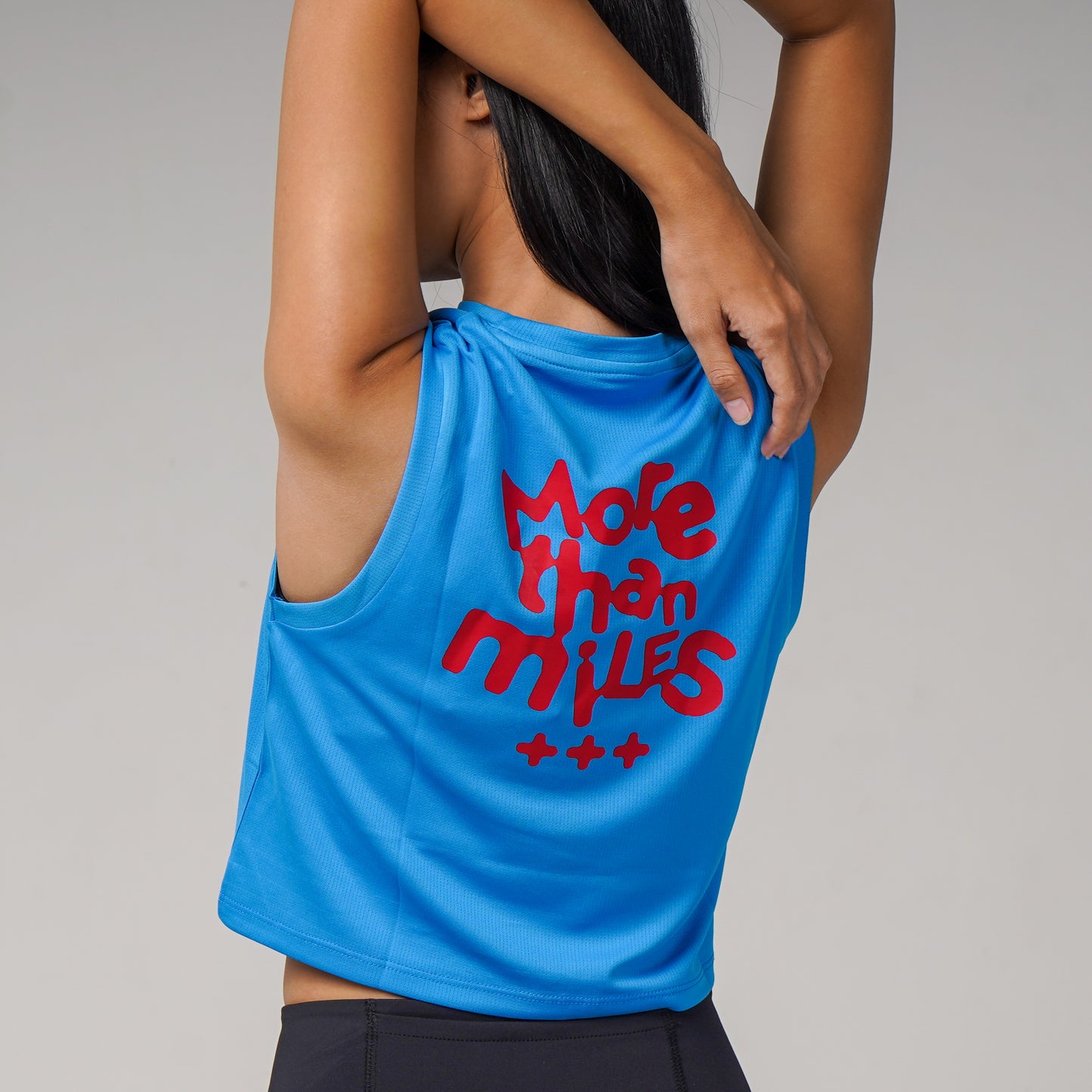Run Tank Crop Top Women | More Than Miles | Baju Olahraga Wanita