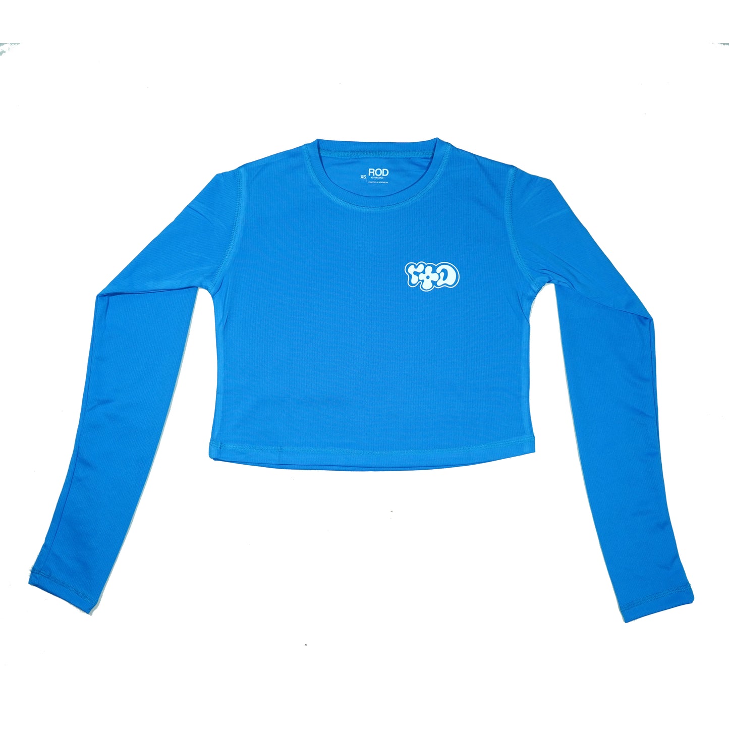 Run Long Sleeve Crop Top Women | Have a Good Run | Baju Olahraga Wanita