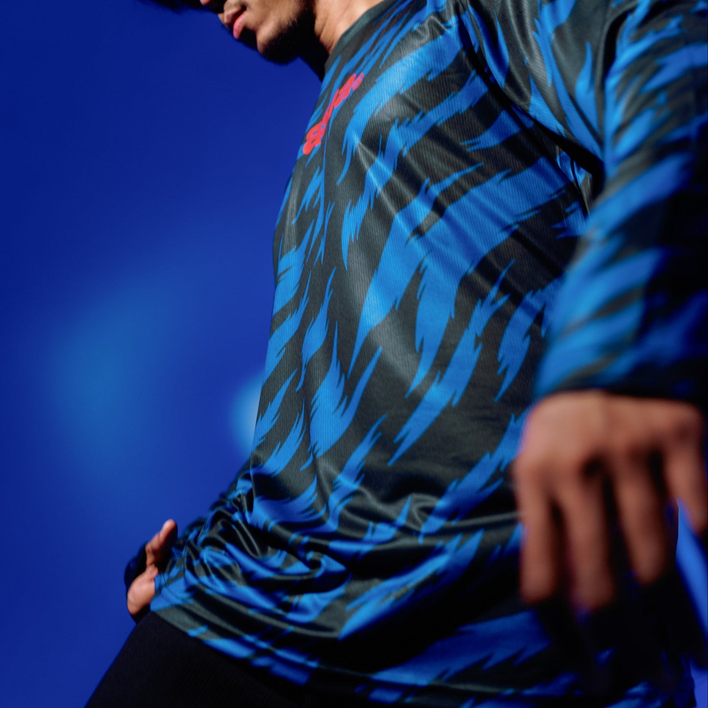 Blue Stripes - Jersey - Men | Blue Marks | Baju Olahraga Pria