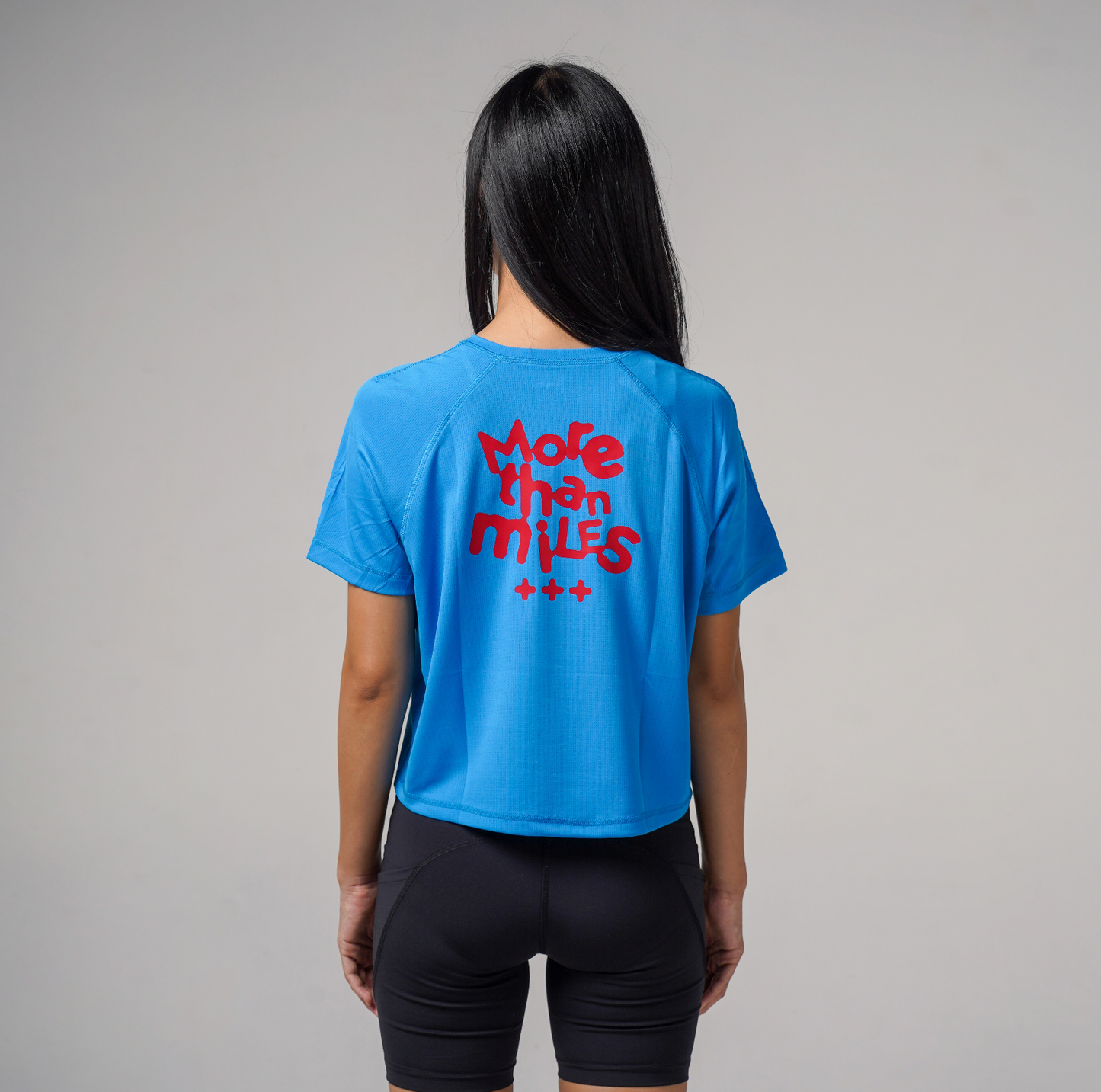 Run T-Shirt Crop Top Women | More Than Miles | Baju Olahraga Wanita
