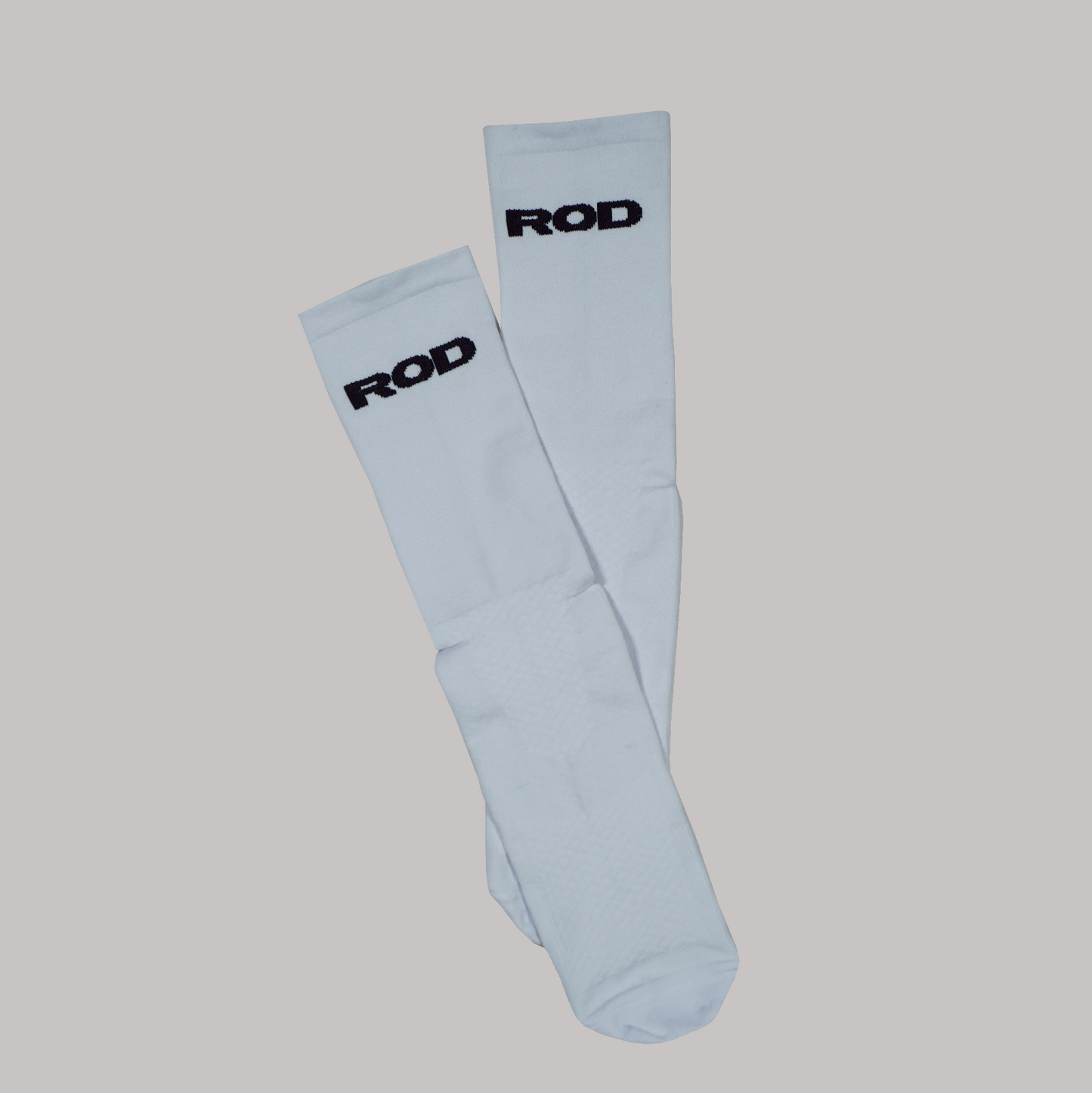 High Socks White Black Unisex | Have a Good Run | Kaos Kaki Panjang Unisex