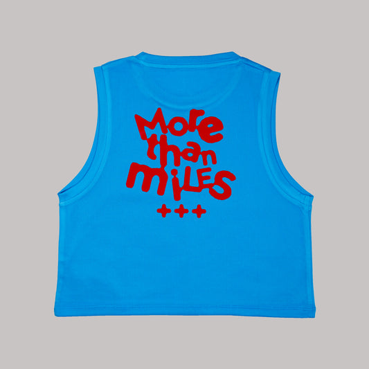Run Tank Crop Top Women | More Than Miles | Baju Olahraga Wanita