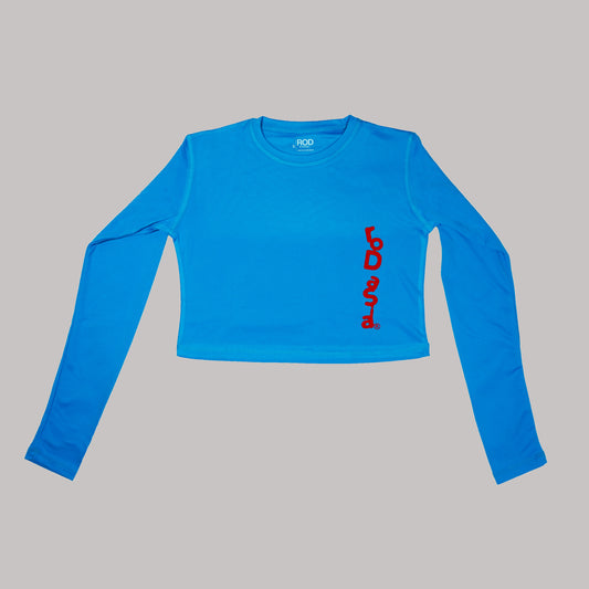 Run Long Sleeve Crop Top Women | More Than Miles | Baju Olahraga Wanita